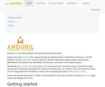 Anduril.org(Anduril) Screenshot