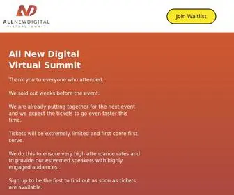 Andvirtualsummit.com(Landing page) Screenshot