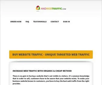 Andwebtraffic.com(If you are looking to buy web traffic in order to inc) Screenshot