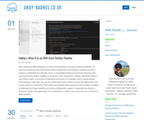 Andy-Barnes.co.uk(Andy Barnes) Screenshot