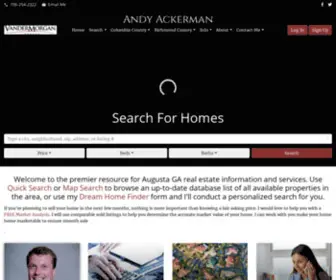 Andyack.com(Augusta GA Real Estate) Screenshot