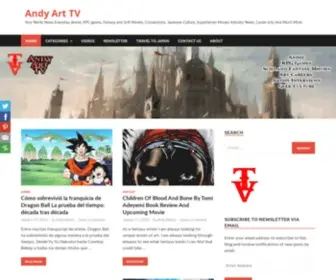 Andyarttv.com(Andy Art TV) Screenshot