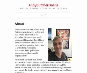 Andybutcheronline.com(Freelance writer and editor Andy Butcher was six when he learned) Screenshot