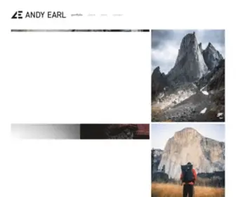 Andyearlcreative.com(ANDY EARL CREATIVE) Screenshot