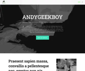 Andygeekboy.com(Web Agency) Screenshot