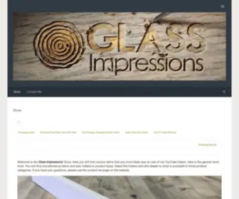Andyglassimpressions.com(Glass Impressions) Screenshot