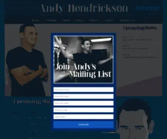 Andyhendrickson.com(Andy Hendrickson) Screenshot