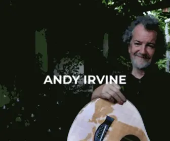 Andyirvine.com(Andy Irvine Official Site) Screenshot
