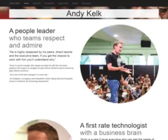 Andykelk.net(Andy Kelk) Screenshot