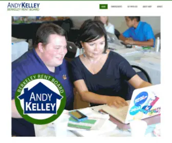 Andykelley.org(Andy Kelley for Berkeley Rent Board) Screenshot