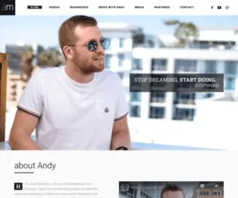 Andymanaras.com(Andy Manaras) Screenshot