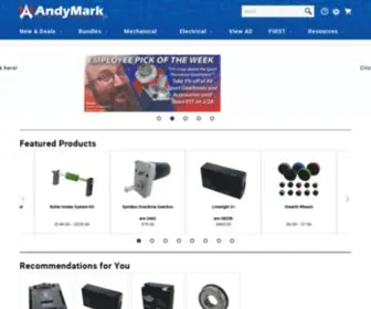 Andymark.com(AndyMark, Inc) Screenshot