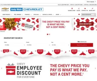 Andymohr-Chevrolet.com Screenshot