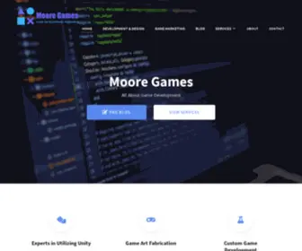 Andymoore.ca(Game development resource) Screenshot