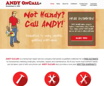 Andyoncall.com(Andyoncall) Screenshot