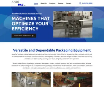 Andypac.com(Andy Pac INC) Screenshot