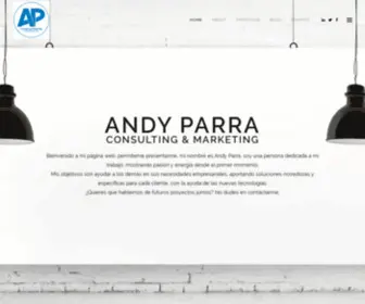 Andyparra.com(Andy Parra Consulting & Marketing) Screenshot