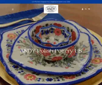 Andypolishpottery.us(ANDY Polish Pottery US) Screenshot