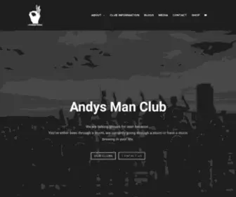 Andysmanclub.co.uk(Andys Man Club) Screenshot