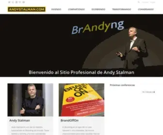 Andystalman.com(Página de Andy Stalman) Screenshot
