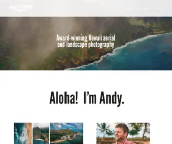 Andystenz.com(Aerial photography from hawaii by hawaii aerial photography) Screenshot