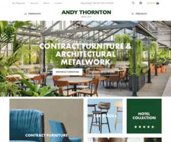 Andythornton.com(Restaurant, Bar & Hotel Furniture & Lighting) Screenshot