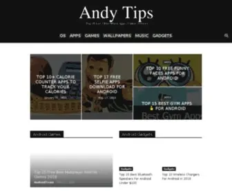 Andytips.org(Top 10 List) Screenshot