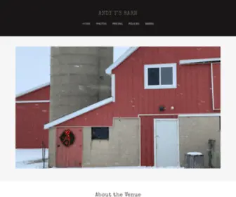 Andytsbarn.com(Andy T's Barn) Screenshot