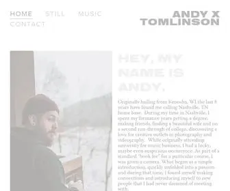 Andyxtomlinson.com(Andy X Tomlinson) Screenshot