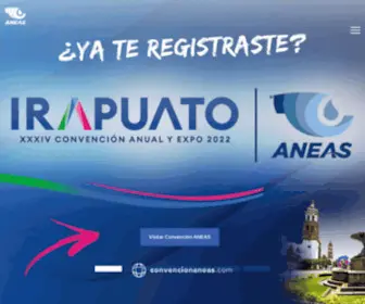 Aneas.com.mx(Convención ANEAS) Screenshot