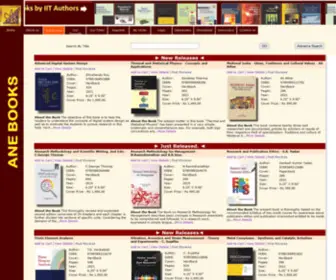 Anebooks.com(ANE Books) Screenshot