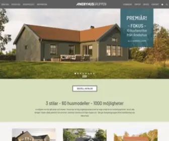 Anebyhus.se(Tre hustillverkare) Screenshot