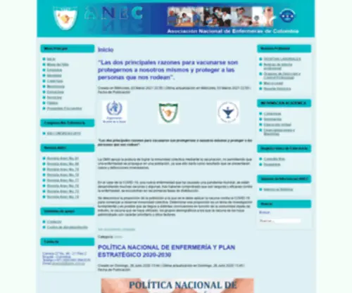 Anec.org.co(Inicio) Screenshot