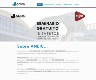 Aneic.com.ar(ANEIC Argentina) Screenshot