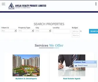 Anejarealty.in(Aneja Realty Private Limited) Screenshot