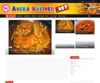 Anekakuliner.net(Aneka Kuliner) Screenshot