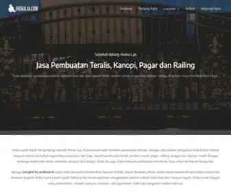 Anekalas.com(Jasa Bengkel Las) Screenshot