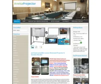 Anekaprojector.com(Men jual projector) Screenshot