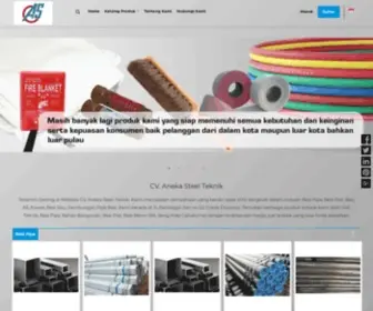 Anekasteelteknik.com(Distributor Besi Bahan Bangunan) Screenshot