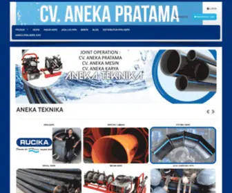 Anekateknika.com(Jual Pipa HDPE) Screenshot