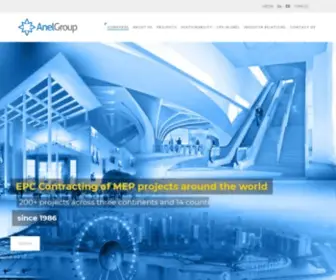 Anel.com.tr(MEP Engineering Solutions) Screenshot