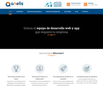 Anelis.es(Desarrollo Web Alicante) Screenshot