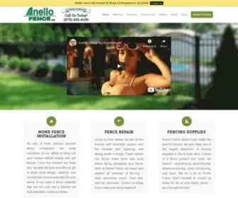 Anellofence.com(Anello Fence) Screenshot
