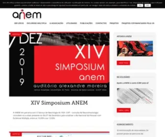 Anem.org.pt(Associação Nacional de Esclerose Múltipla) Screenshot