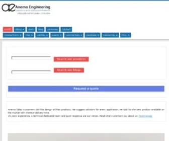 Anemo.eu(Anemo Engineering) Screenshot