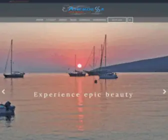 Anemoessa-Tilos.gr(Πολυτελές διαμερίσματα Τήλος) Screenshot