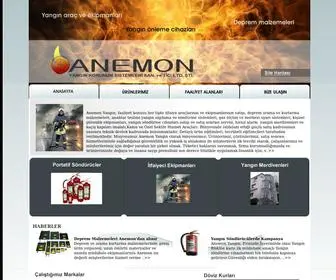 Anemonyangin.com.tr(Yangın) Screenshot