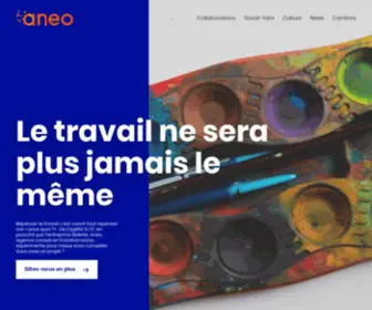 Aneo.fr(Agence conseil en transformation digitale) Screenshot