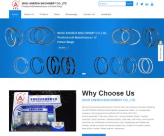 Anerdapr.com(Wuxi Anerda Machinery Co) Screenshot