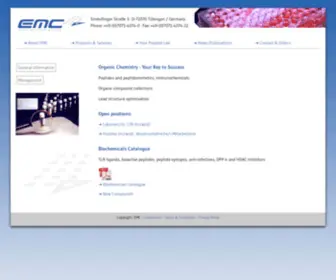 Anergis.com(About EMC) Screenshot